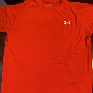 Men’s Red Under Armour T-shirt